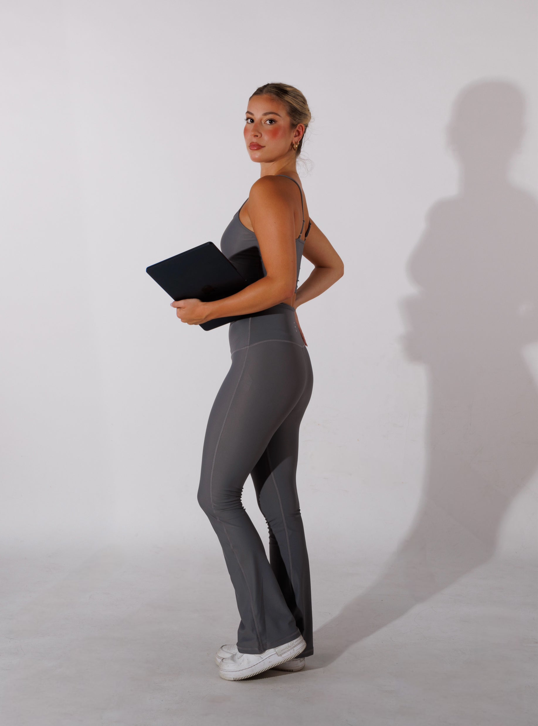 Sade Flare Leggings Ash