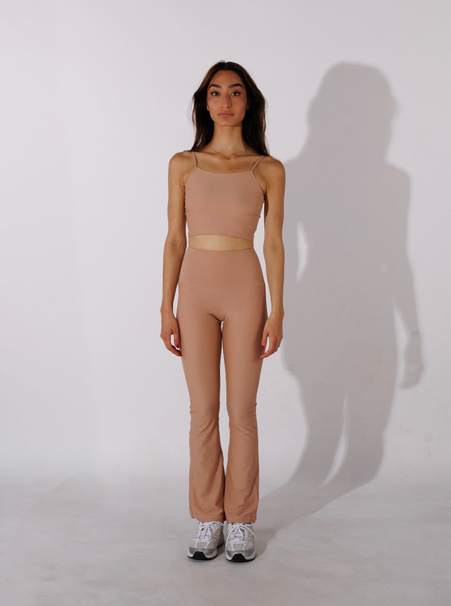 Sade Flare Leggings Blush