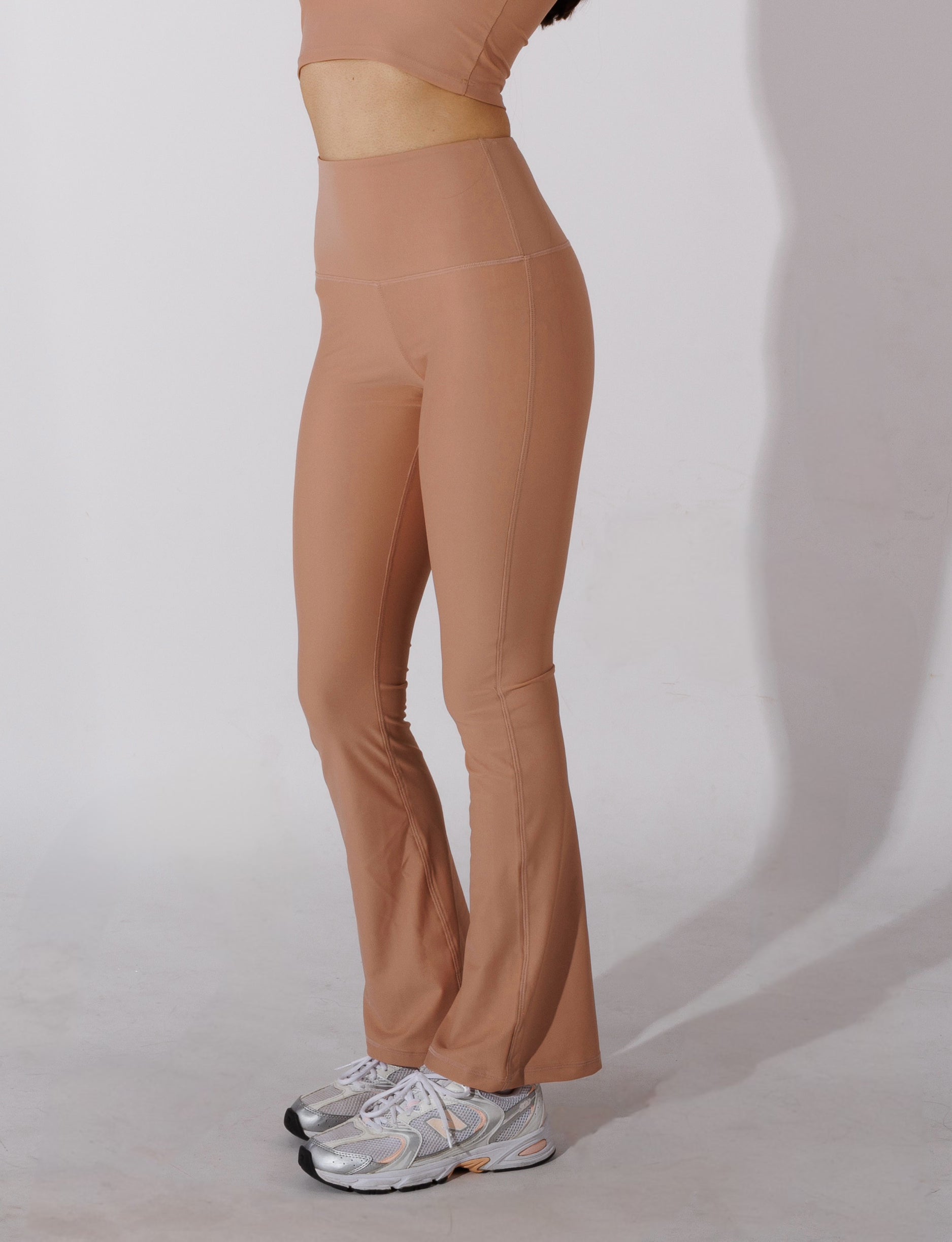 Sade Flare Leggings Blush